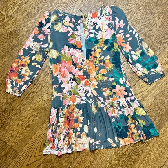 Anthropologie Meadow Rue Minutiae Floral Tunic - Picture 6 of 14